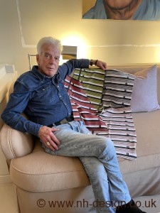 Nicky Haslam Shutter Stripe Towels